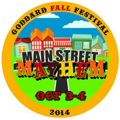 2014 Fall Festival Button - "Main Street Mayhem"