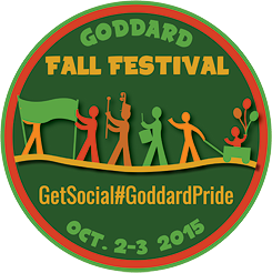 2015 Fall Festival Button - "GetSocial#GoddardPride"